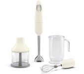 Batidora SMEG HBF03CREU Crema 700W Accesorios