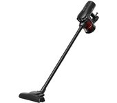 Aspiradora vertical Evvo A12 600W 2 en 1 ciclónica sin bolsa cable 6m soporte pared