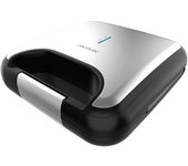 Sandwichera Cecotec Rock″nToast Classic 800W Acero Inoxidable Antiadherente Compacta