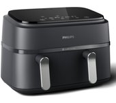 Freidora de aire Philips NA351/00 9L 2750W doble cesta LED 8 programas temporizador