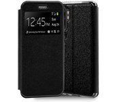 Cool Funda Flip Cover Liso Negro para Xiaomi Mi Note 10