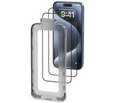 Protector de Pantalla Vention KUJTCA-10 iPhone 15 0.3mm 9H + Kit Instalación Antipolvo