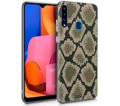 Cool Funda Silicona Flexible Dibujo Piel de Serpiente para Samsung A207 Galaxy A20s
