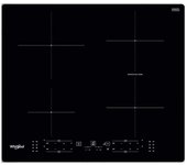 Vitrocerámica Whirlpool WB B8360 NE 4 zonas inducción 7200W Booster Negro Integrada