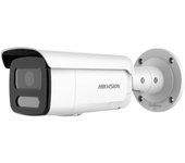 Cámara IP Hikvision DS-2CD2T47G2H-LISU/SL 4MP ColorVu PoE gran angular audio alarma