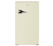 Frigorífico VOK Retro 84cm 85L E Crema Puerta Reversible Iluminación LED Silencioso