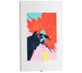Soporte antirrobo tablet Kimex 091-3044b universal Apple/Samsung 9.7-11″ acero blanco