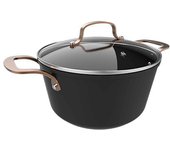 Olla Cecotec Polka Fantasy Pot Golden 4,5L 24cm Full Induction Antiadh Capa Oro Rosa