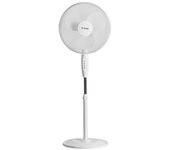 Ventilador de pie Thinia Home White Comfort 40W motor cobre 3 velocidades oscilante