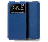 Cool Funda Flip Cover Liso Azul para Samsung Galaxy A51