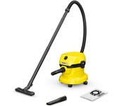 Kärcher WD 2 Plus V-12/4/18 Aspiradora de Suelo para Seco/Húmeda 1000W 12L Amarilla