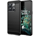 Max Power Digital Funda Fibra De Carbono Para Oneplus 10t Antigolpes Silicona Negra