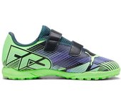 Zapatillas de fútbol puma future 7 play tt v infantil verde/morad