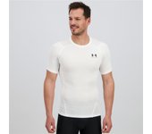Camiseta Compresión UA - Blanco - Camiseta Running Hombre talla L