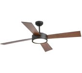 FARO BARCELONA Ventilador con luz plywood aglomerado, contrachapado 133cm
