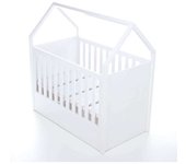 Alondra Cuna cabaña montessori bebé tipo casita (3en1) 70x140 cm