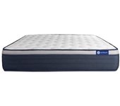 Actisom Colchón blanco con látex y espuma viscoelástica 135 x 190