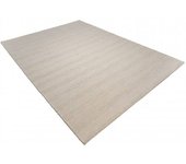 MACABANE Alfombra rectangular de lana de tonos beige de 200x290 cm