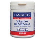 Lamberts VITAMINA D3 Y K2 60 Caps