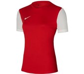 Nike - Camiseta Tiempo Premier II m/c Mujer, Mujer, University Red-White, L