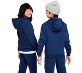 Nike - Sudadera Sportswear Club Fleece Niño, Unisex, Midnight Navy-White, XL