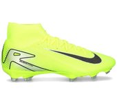 Nike - Bota de fútbol Air Zoom Mercurial Superfly 10 Academy FG/MG, Unisex, Volt-Black, 10 USA
