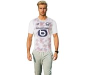 New Balance - Camiseta oficial Lille Segunda Equipación 2024-2025, Unisex, White, XL