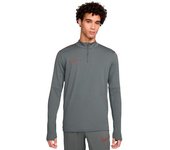 Nike - Sudadera Academy Dri-FIT, Hombre, Iron Grey-Dragon Red-Dragon Red, XL
