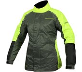 Trilobite Raintec Chaqueta de lluvia para damas - Negro Verde (3XL)