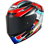 Suomy TX-Pro Flat Out 2023 Casco - Negro Blanco Rojo (M)