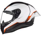 NEXX X.R3R Carbon Casco - Blanco Rojo (XL)