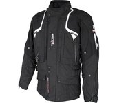 Helite Touring 2.0 Chaqueta textil para motocicleta Airbag - Negro (XL)