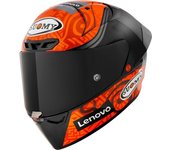 Suomy S1-XR GP Carbon Bagnaia Replica E06 Casco - Negro Naranja
