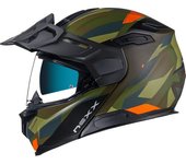 NEXX X.Vilijord Taiga Casco - Negro Verde Naranja (XS)