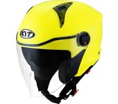 KYT D-City Plain Casco Jet - Amarillo (M)