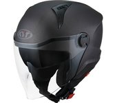 KYT D-City Plain Casco Jet - Gris (L)