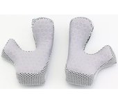 Suomy Mr Jump Almohadillas para las mejillas - Gris