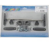 MRA Holder set para bicicletas desnudas - Negro