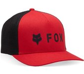 Fox Absolute Flexfit Gorro - Negro Rojo (L XL)