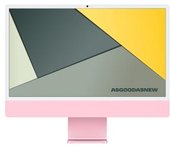 Apple iMac 24" Zoll 4.5K Display, M4 (2024)  Apple M4 10-Core CPU | 10-Core GPU 512 GB SSD 16 GB pink - Reacondicionado: como nuevo | 30 meses de garantía | Envío gratuito