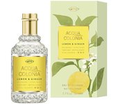 4711 Acqua Colonia Lemon & Ginger eau de cologne splash & spray 50 ml