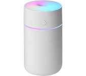 Deshumidificador 230ml Colorido Mini Humidificador Portátil de Aire con Niebla Fría Ultrasónica para Dormitorio, Coche, Oficina - Inalámbrico y Súper Silencioso con Batería de 1200mAh
