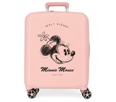 Maleta disney abs 70cm w/exp 4w minnie you are magic nude rosa