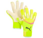 Guantes de fútbol puma future pro hybrid yellow alert-sun struck
