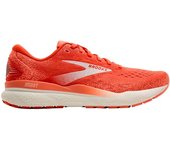 Zapatillas de running brooks ghost 16 mujer coral/desert flower/c