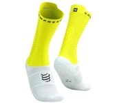 Calcetines de ciclismo compressport pro racing v4.0 bike blanco/a