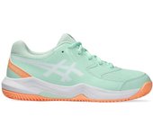 Zapatillas de padel asics gel-dedicate 8 padel gs infantil menta/