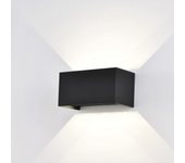 Aplique led de exterior davos double 3000k (4x6w)