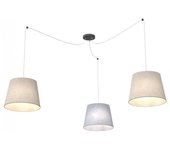 Lámpara colgante astoria mix (3 luces)