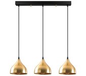 Regleta de techo asney 18 oro (3 luces)